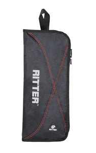 Ritter (RDP2-S/BRD) Drumstick Bag - Black & Red