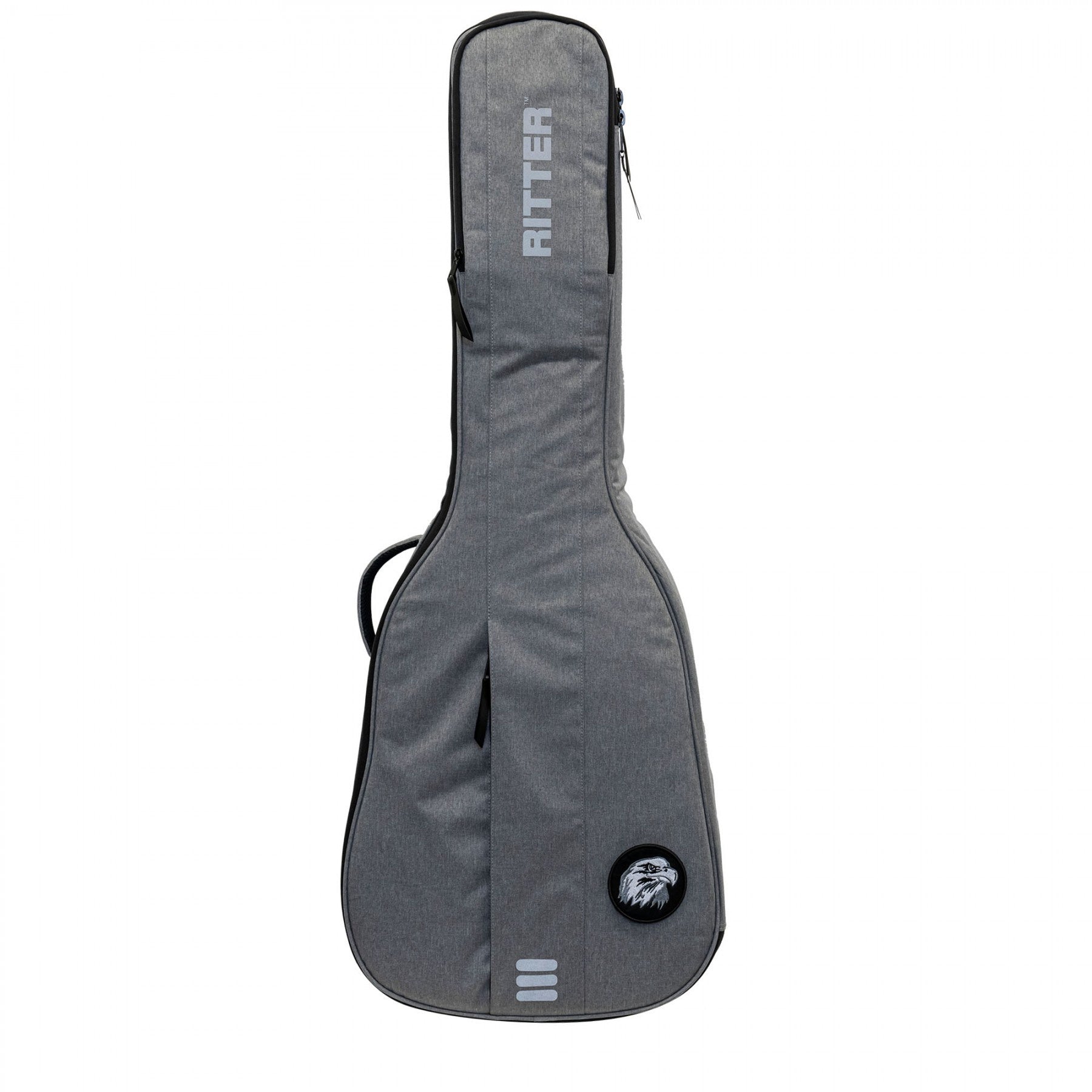 Ritter Carouge RGC3-F Folk / Auditorium Guitar Gig Bag - Elephant Grey