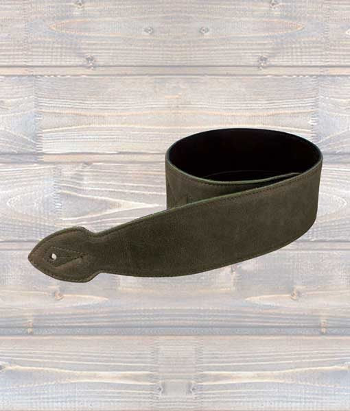 LG 2.5" Softy Brown Leather Guitar Strap