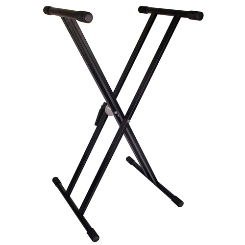 TGI TGKS2 Double Braced Keyboard Stand - Black