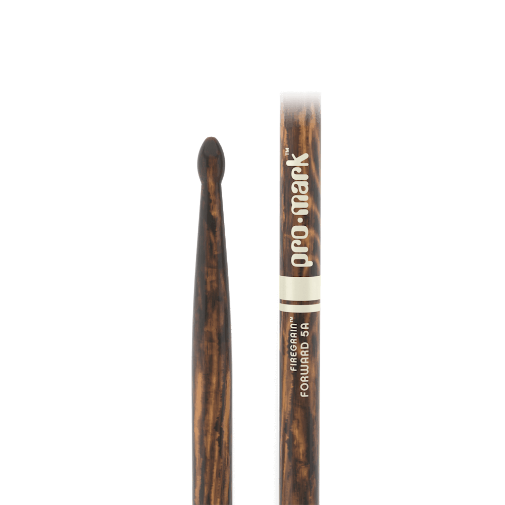 ProMark TX5AW-FG Classic Forward 5A FireGrain Hickory Drumstick - Oval Wood Tip