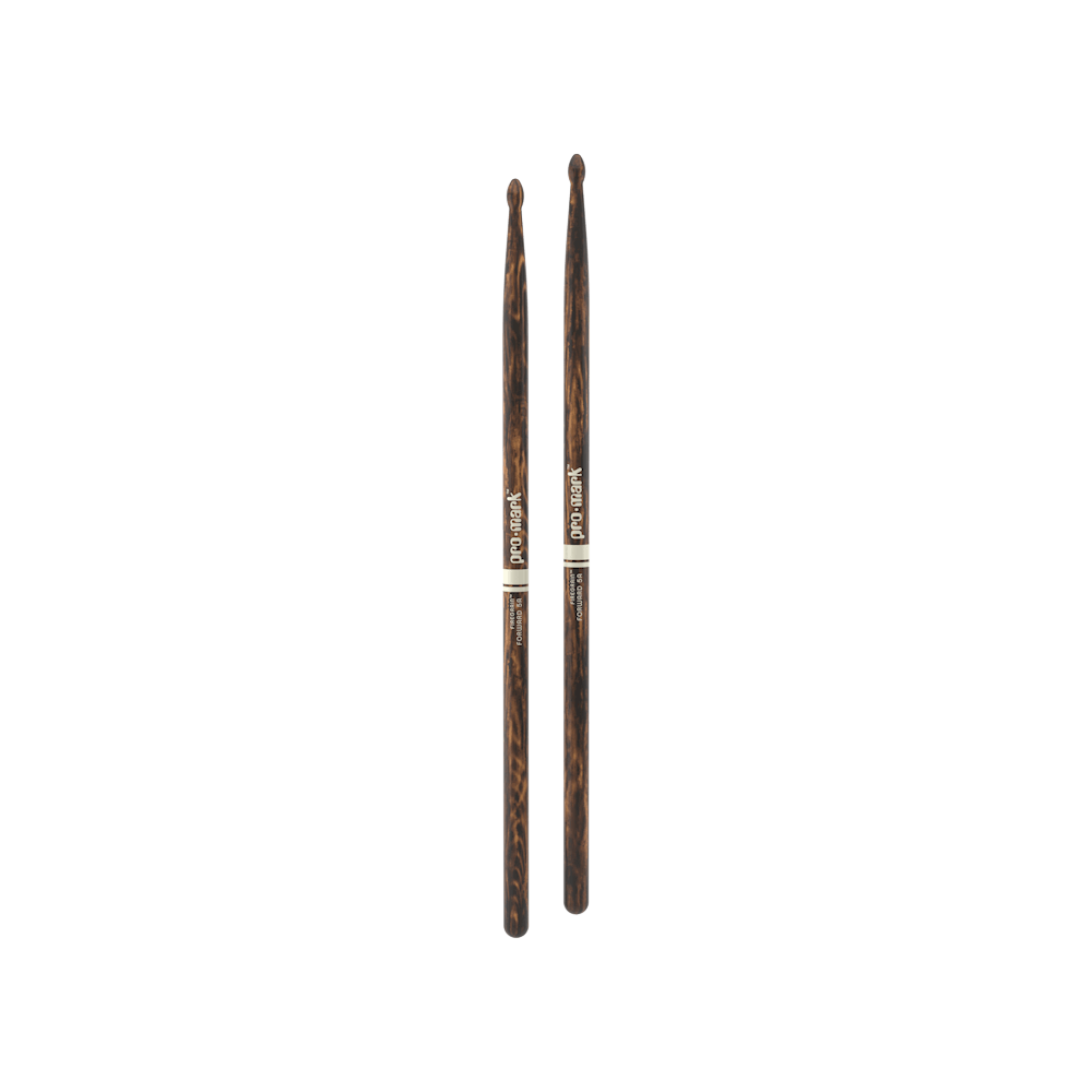 ProMark TX5AW-FG Classic Forward 5A FireGrain Hickory Drumstick - Oval Wood Tip