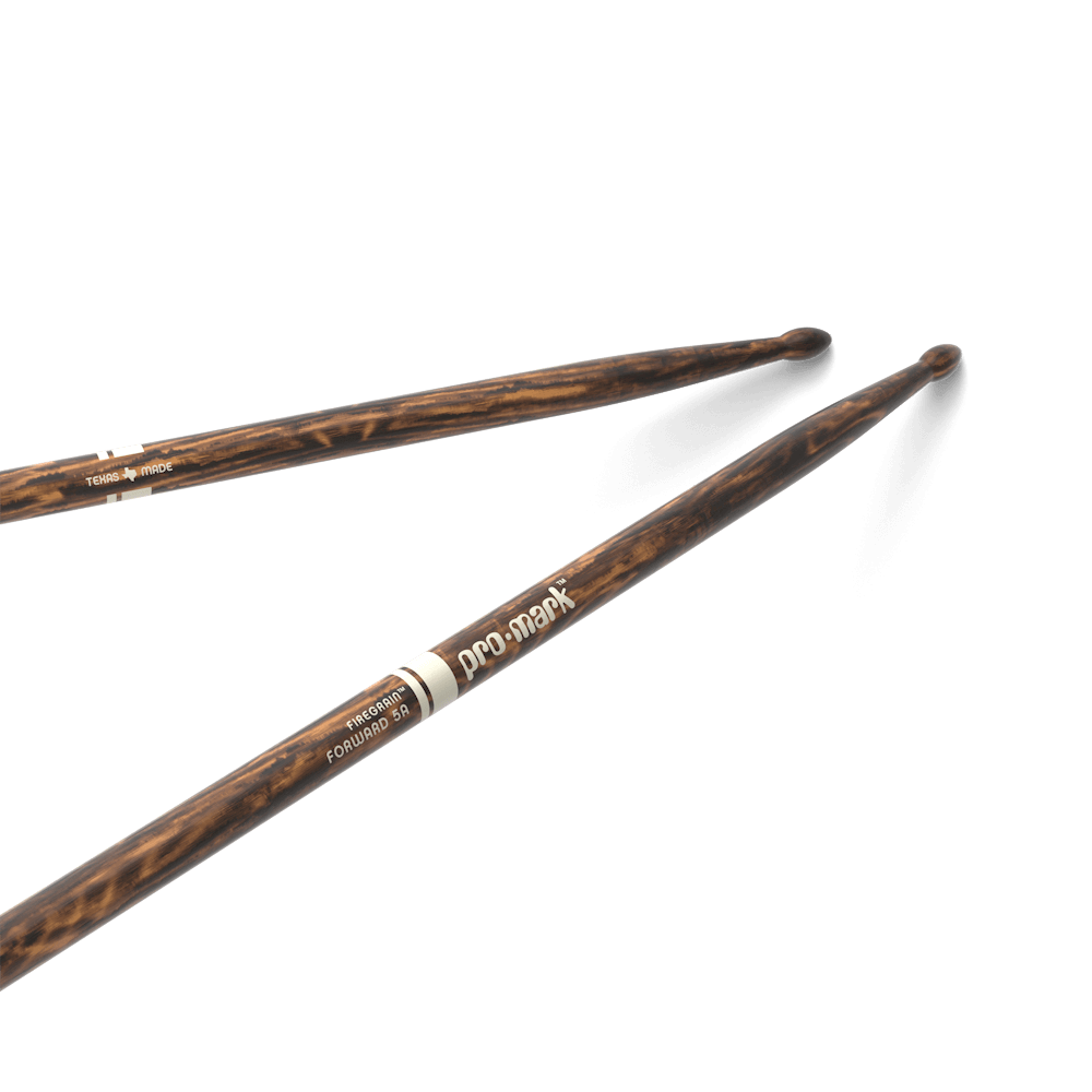 ProMark TX5AW-FG Classic Forward 5A FireGrain Hickory Drumstick - Oval Wood Tip