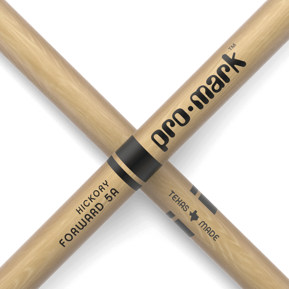 ProMark TX5AW Classic Forward 5A Hickory Drumstick - Oval Wood Tip