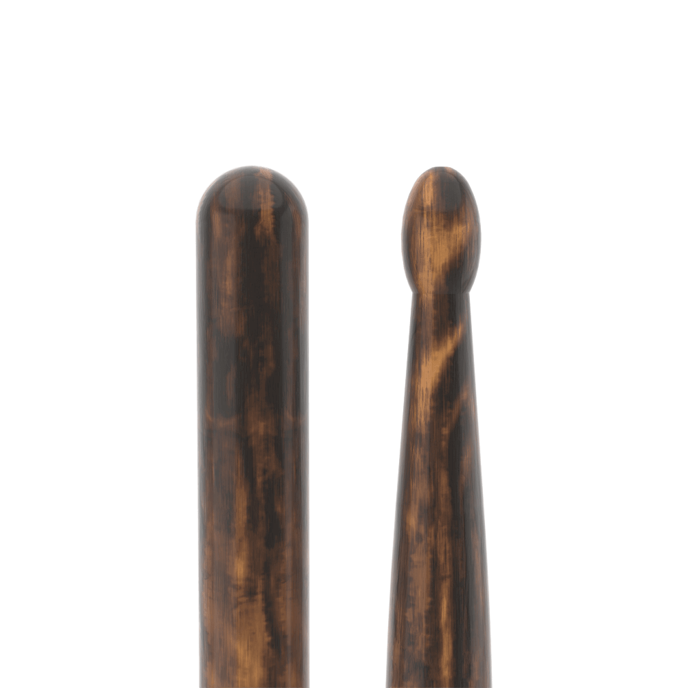ProMark Classic Forward 5B FireGrain Hickory Drumstick - Oval Wood Tip