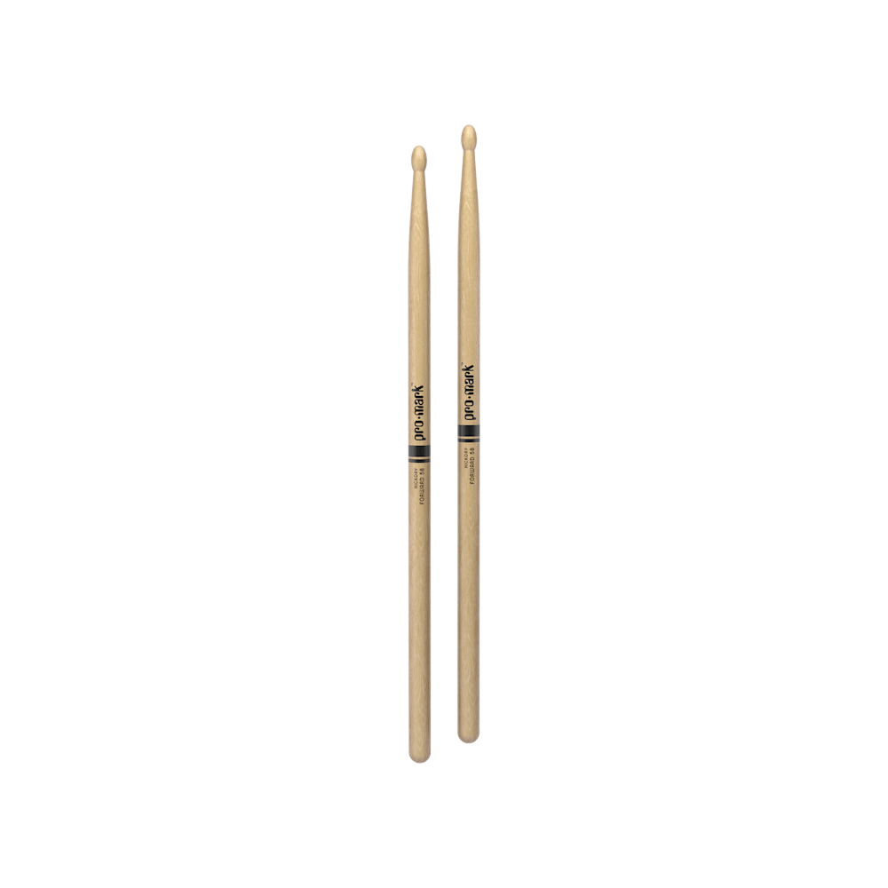 ProMark TX5BW Classic Forward 5B Hickory Drumsticks - Oval Wood Tip