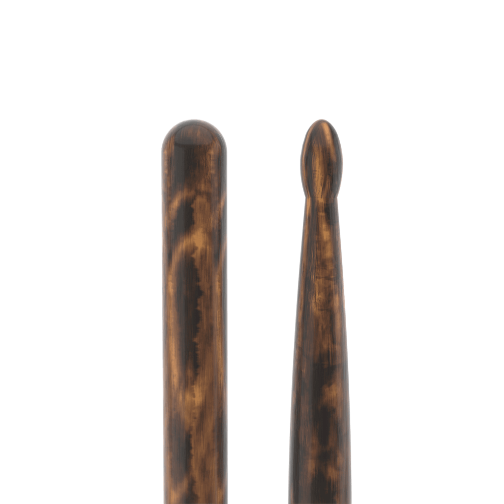 ProMark TX7AW-FG Classic Forward 7A FireGrain Hickory Drumstick - Oval Wood Tip