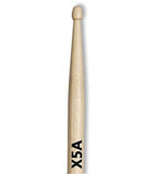 Vic Firth X5A Extra Long Wooden Tip Drumsticks - Hickory